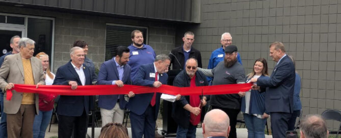 Integrity Rotational Molding Ribbon Cutting